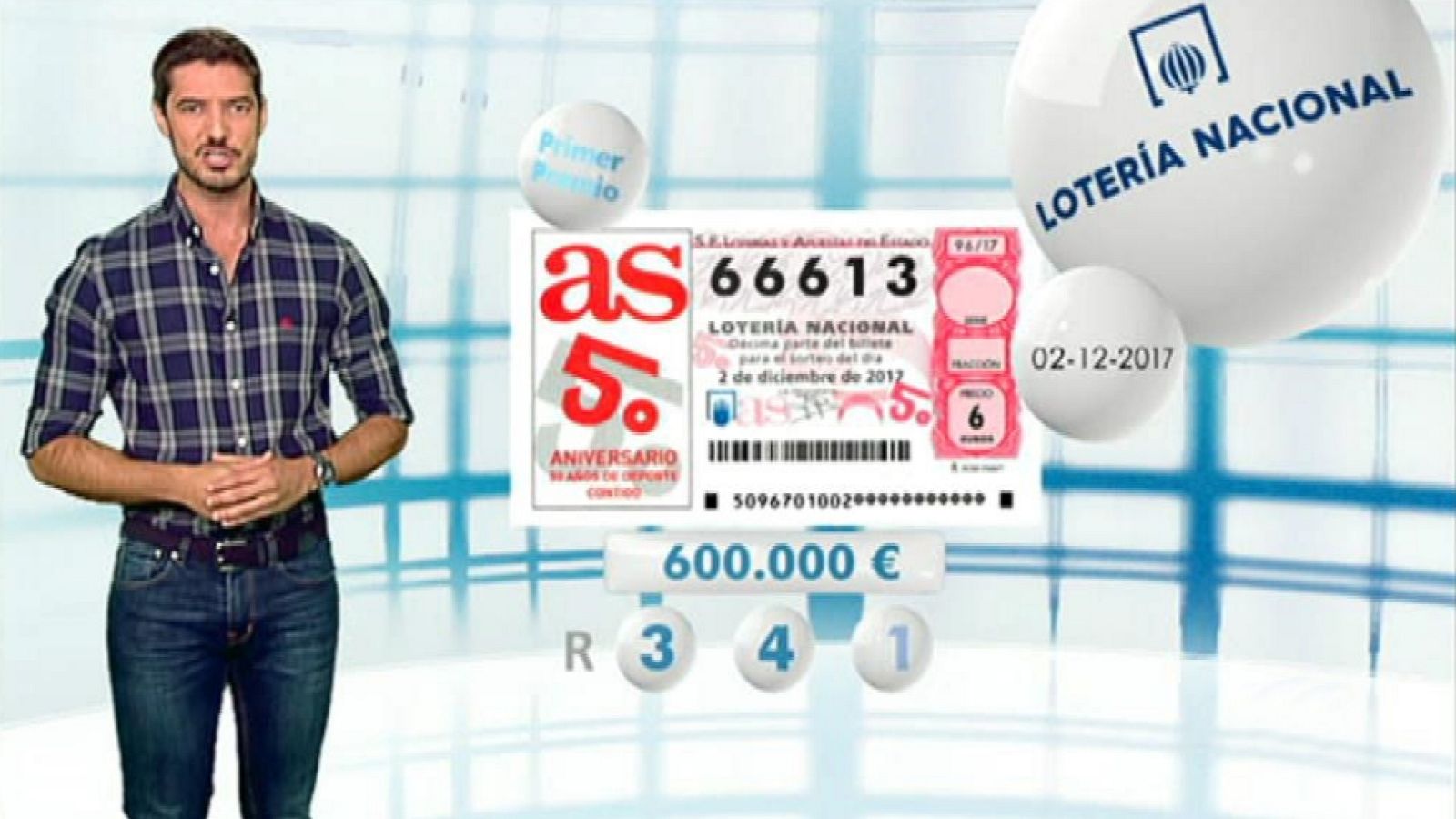 Lotería Nacional - 02/12/17 - ver ahora