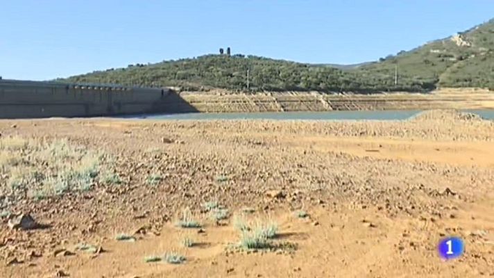 Telediario 1 - España sigue en situación de sequía