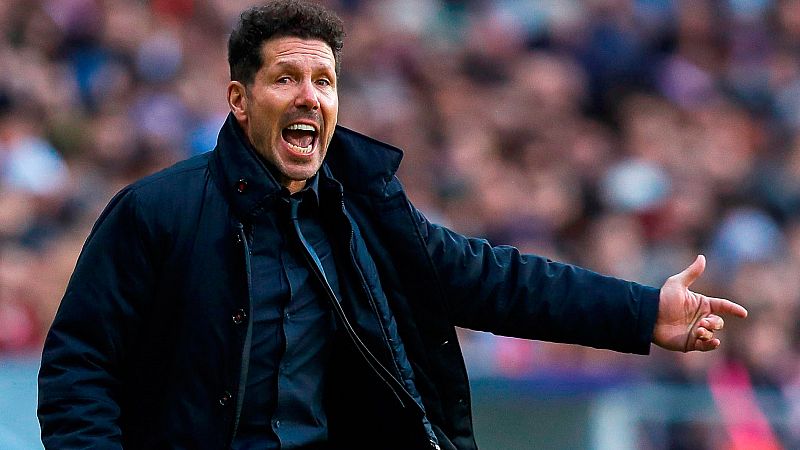 Simeone, contento "por la forma de ganar"; Eusebio, "apenado"