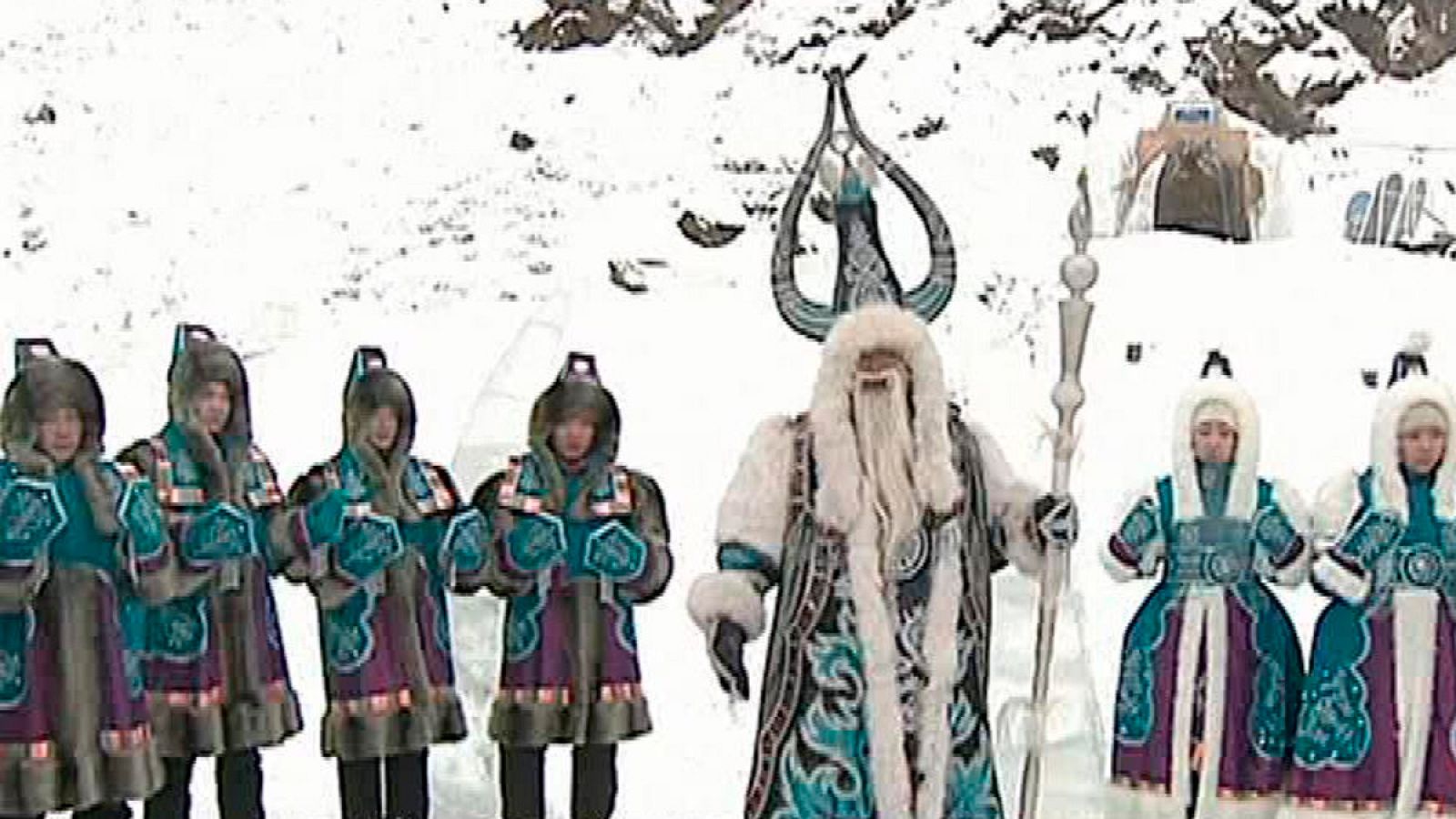 Chyskhaan, la particular versión de Santa Klaus en Siberia