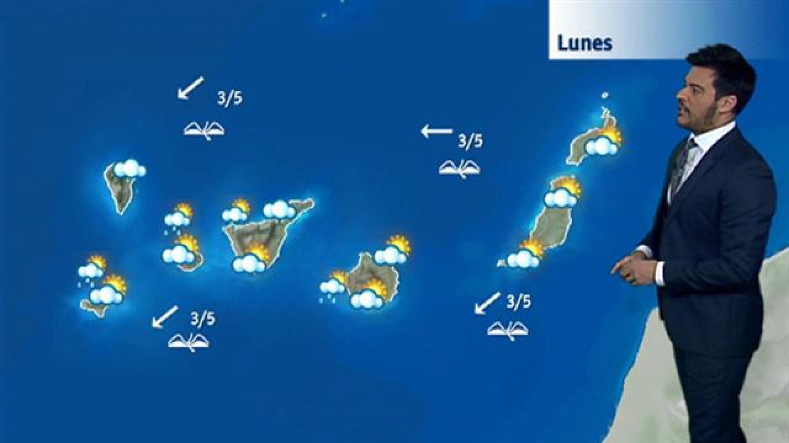 El tiempo en Canarias - 03/12/2017
