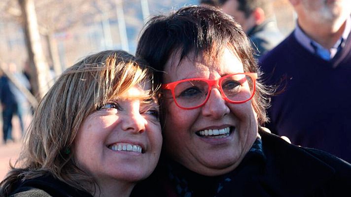Informativo 24h - Las exconselleras catalanas Borràs y Bassa quedan en libertad tras abonar la fianza