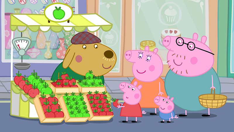 The market - Peppa Pig en inglés | Watch