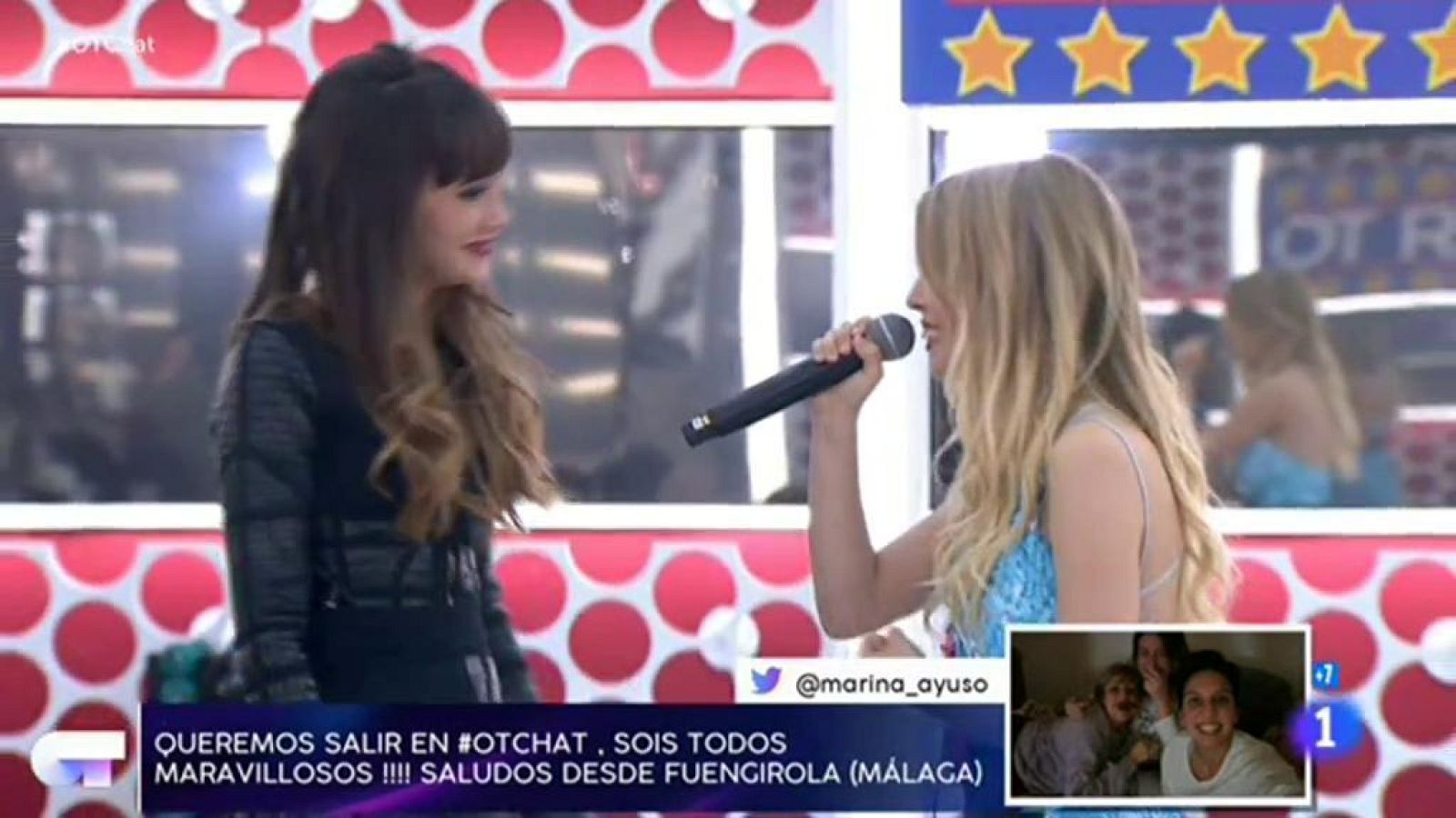 Operación Triunfo - Aitana y Nerea cantan 'Sueña' en el Chat de OT
