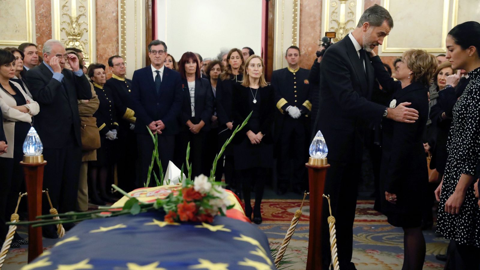 El Congreso despide a Manuel Marín, el artífice de su modernización