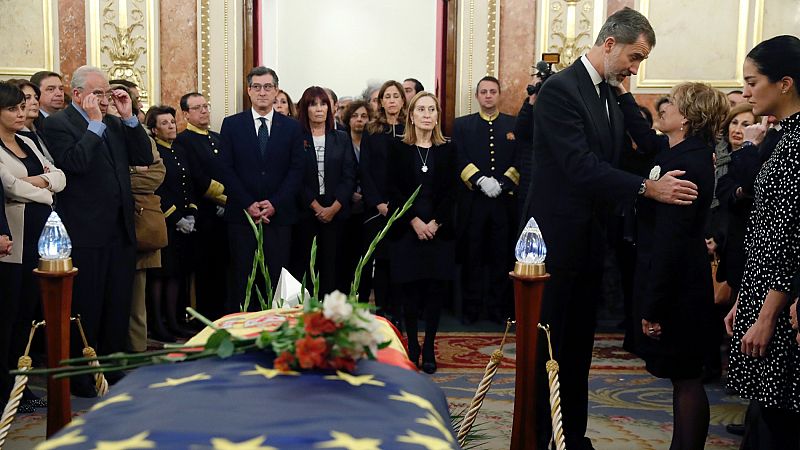 El Congreso despide a Manuel Marín, el artífice de su modernización