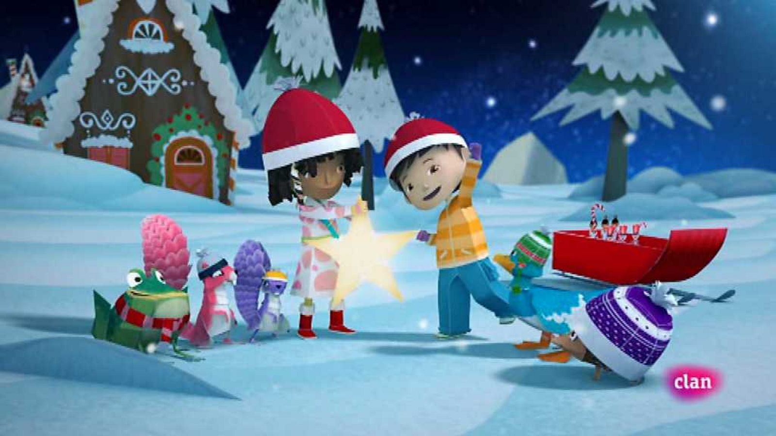 El calendario navideño desplegable - Zack y Quack | Ver