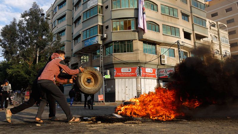 La tensión aumenta en Palestina en el primer día de huelga general contra la decisión de Trump sobre Jerusalén
