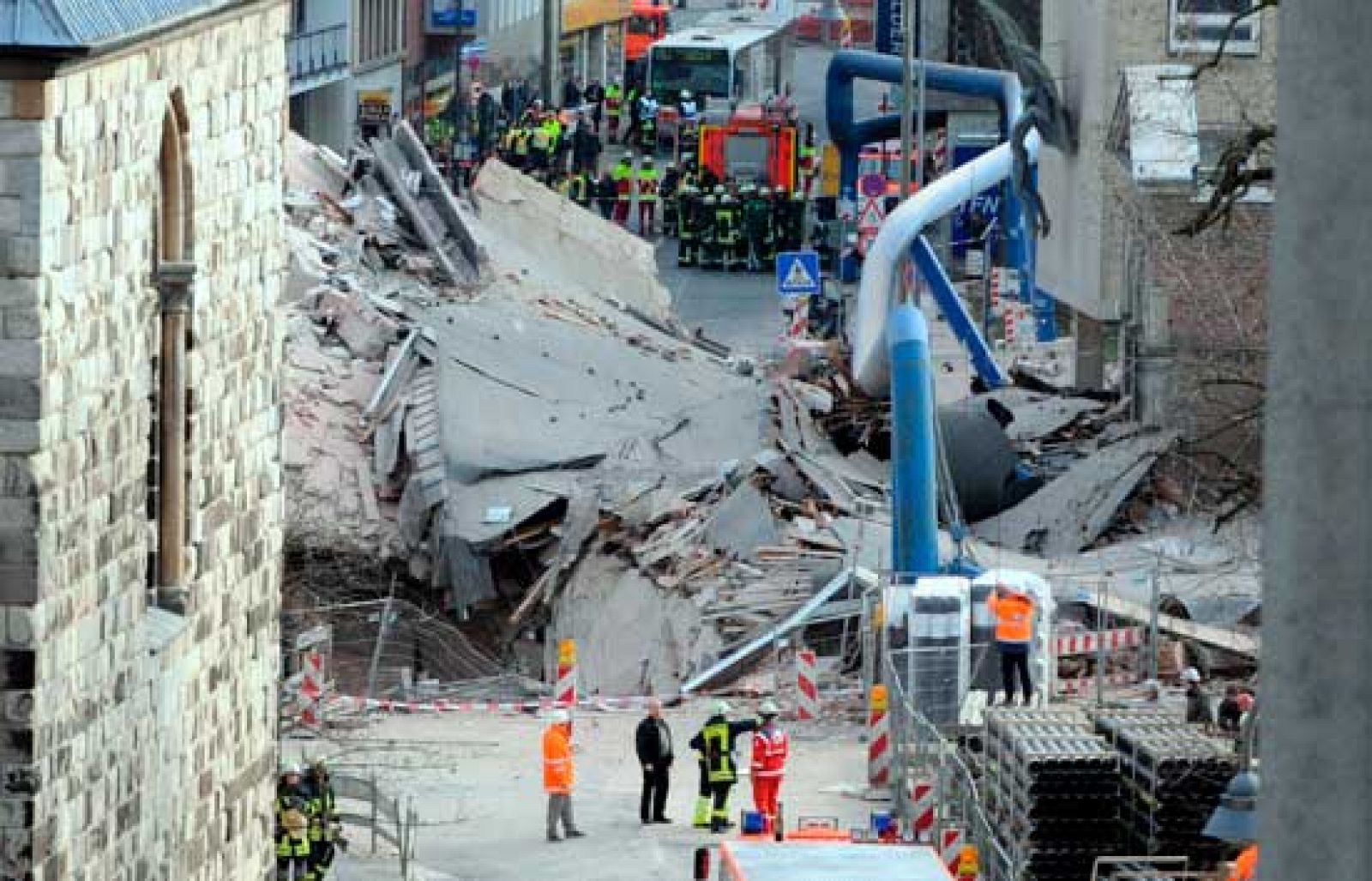 El edificio del Archivo Histórico de Colonia se ha derrumbado | Ver
