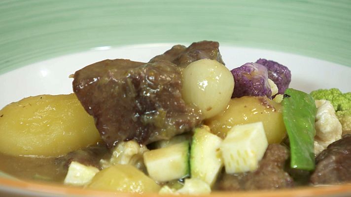 RTVE Cocina - Jarrete a la jardinera