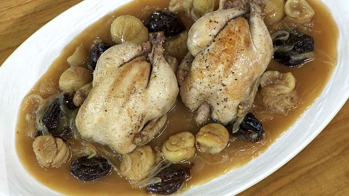 RTVE Cocina - Picantón con castañas