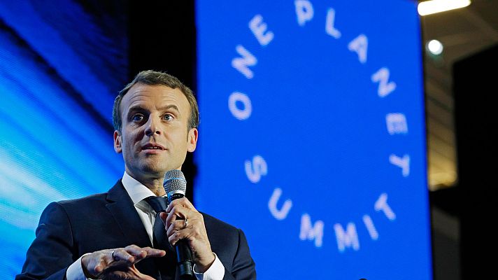  - Macron reúne en París a una treintena de líderes internacionales para reafirmar la lucha contra el cambio climático
