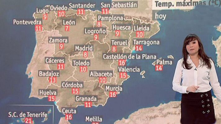 El tiempo - Coletazos del temporal en el norte peninsular y Canarias y bajada de temperaturas en el resto