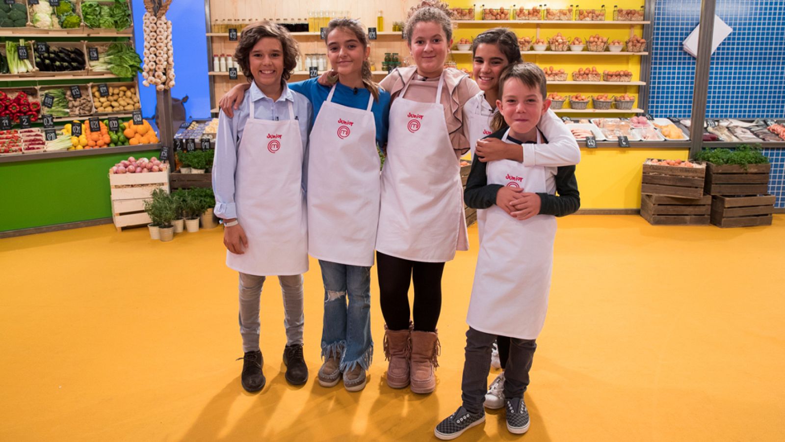 MasterChef Junior 5 - Paula, Jefferson, Covadonga, Maria y Mauro regresan a las cocinas | Ver