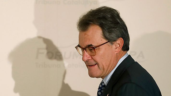 Telediario 1 - El Tribunal de Cuentas embarga la casa de Artur Mas