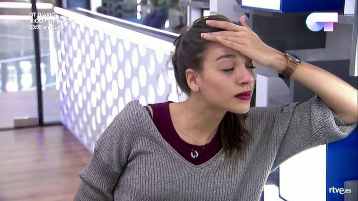 OT 2017 - Ana Guerra se agobia con la canción que le ha tocado