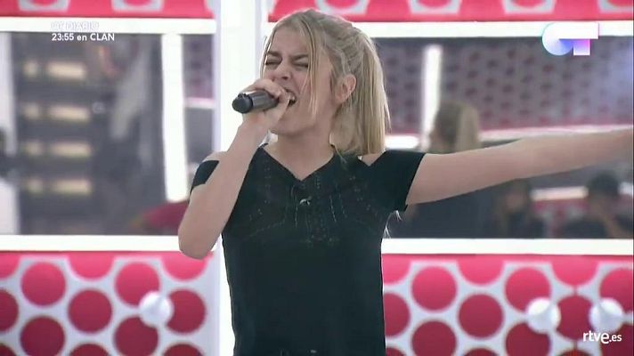 OT 2017 - Nerea canta 'Superstar' en el primer pase de micros
