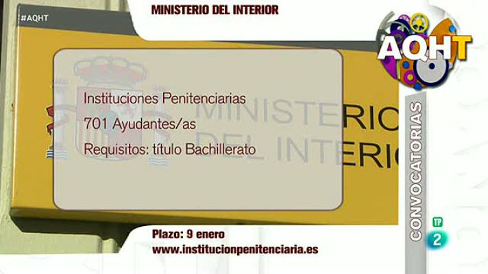 Aquí hay trabajo - 1.508 vacantes de Empleo Público