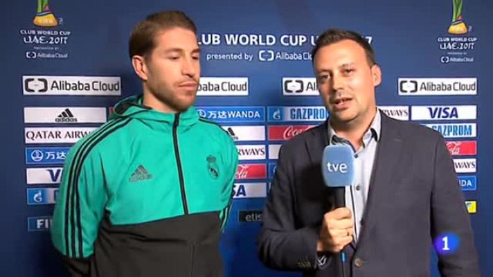 Telediario 1 - Ramos: "Una tarjeta en el Mundialito no debería afectar en la Liga"
