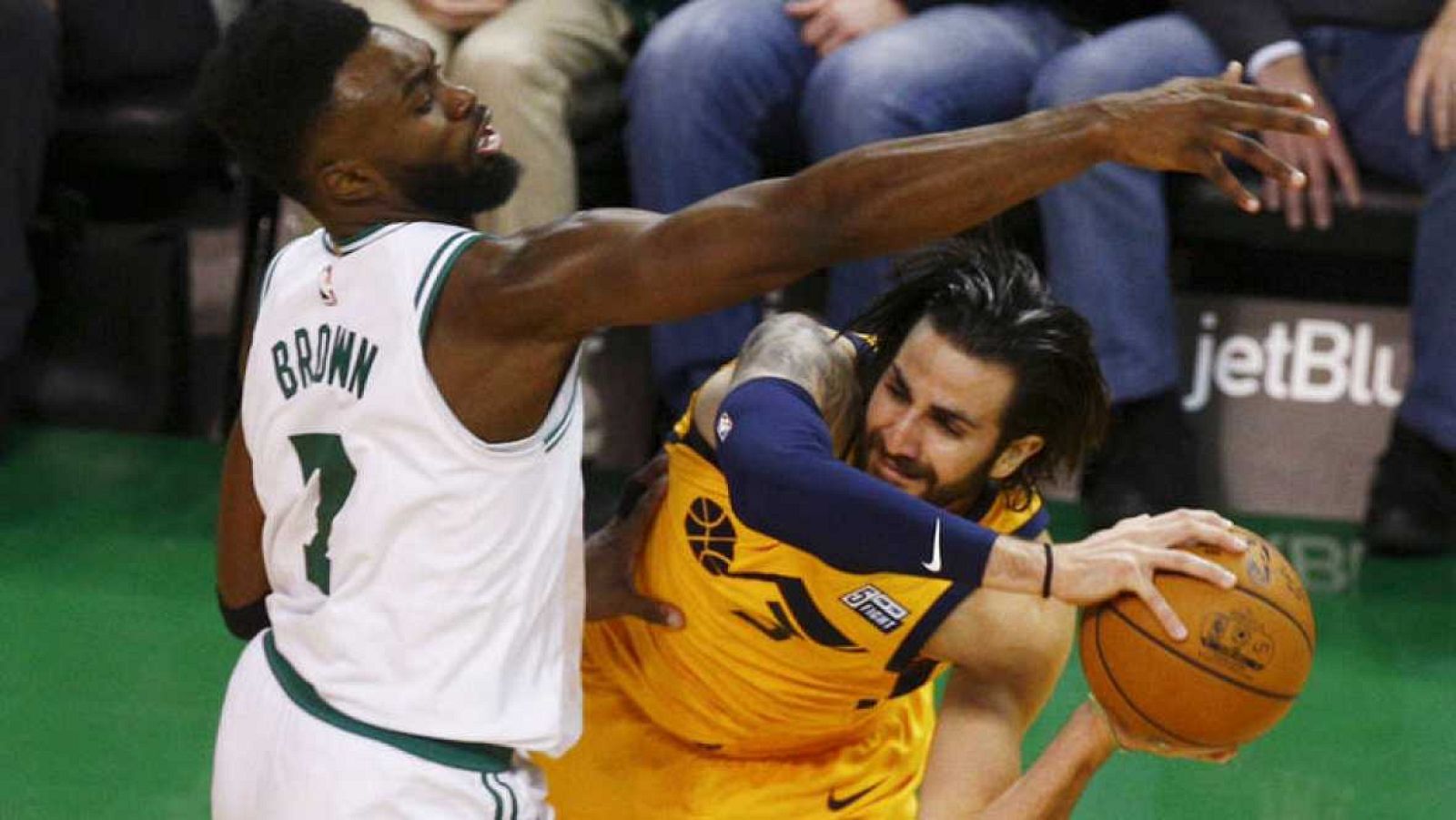 Ricky Rubio lidera el triunfo ante los Celtics | Ver