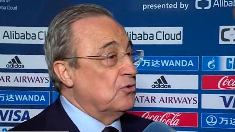 Florentino Pérez: "Somos dignos merecedores del sexto campeonato del mundo"
