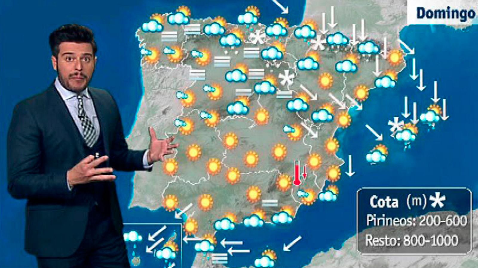 Tiempo estable y sin precipitaciones en casi toda la Península