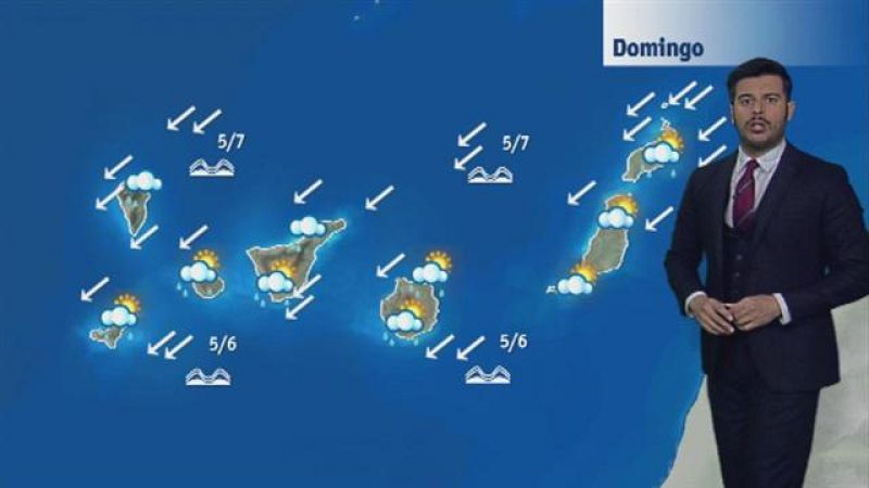 El tiempo en Canarias - 17/12/2017