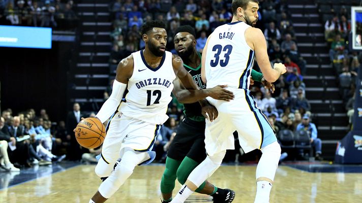 Telediario 1 - Irving y los Celtics superan a los Grizzlies de Gasol
