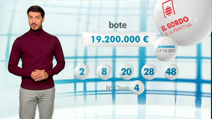 Loterías - El Gordo de la Primitiva - 17/12/17