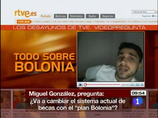 Los desayunos - Garmendia, sobre las becas