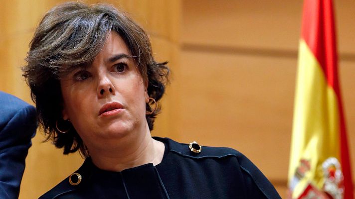 Informativo 24h - Sáenz de Santamaría afirma que el 'procés' ha sido un "'fake' en toda regla" basado "en la posverdad"