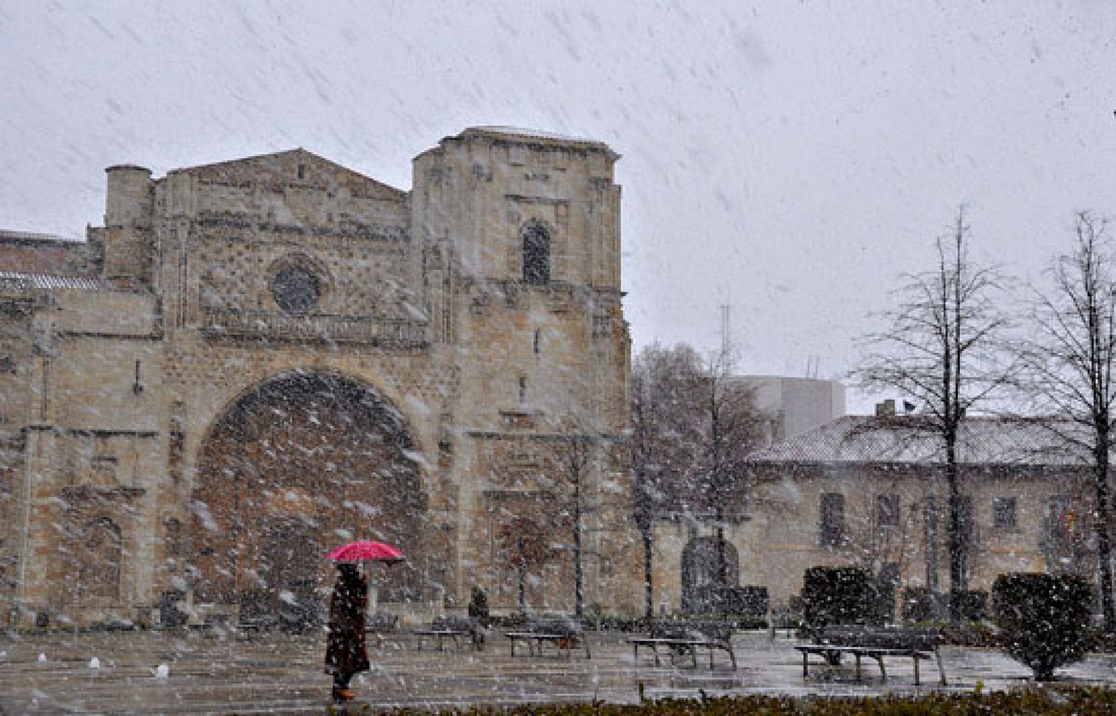 Alerta por temporal de viento y nieve
