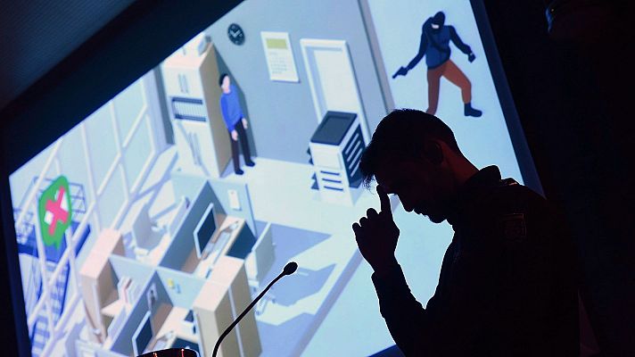 Telediario 1 - Campaña con consejos de autoprotección terrorismo