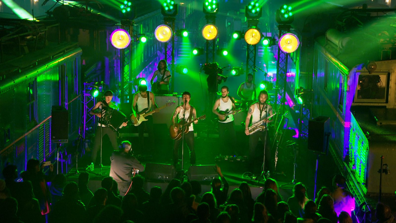 'La vieja banda', enérgica y optimista