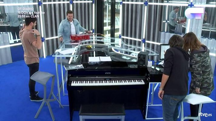 OT 2017 - Tenenorio ensaya con Cepeda y casi se le escapa información