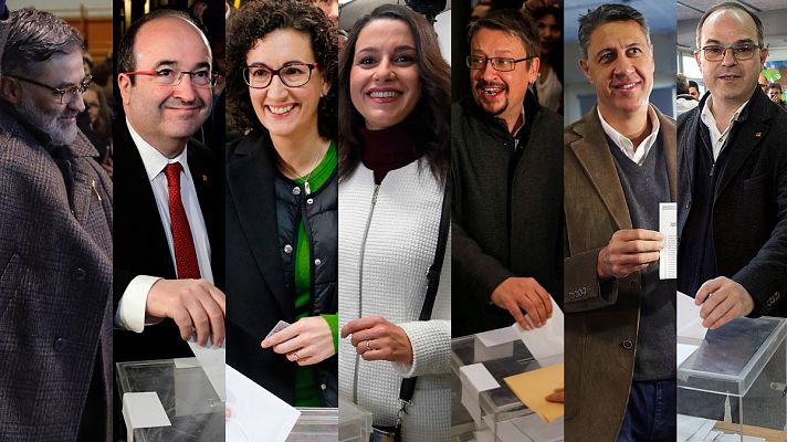 Informativo 24h - Los candidatos al 21D votan entre largas colas