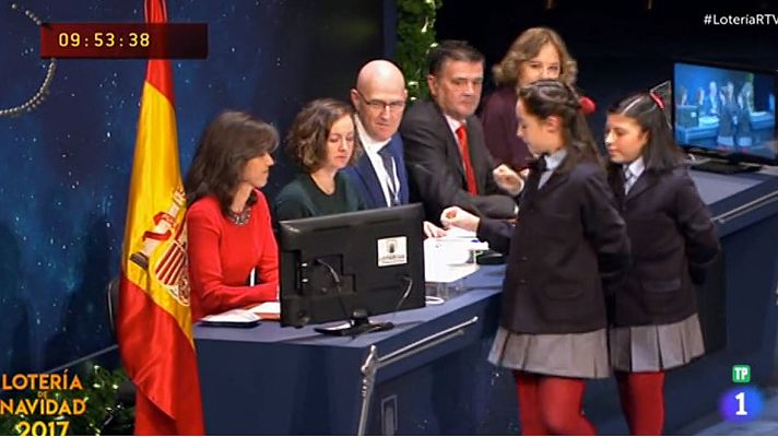 Lotería de Navidad - Lotería de Navidad 2017: 05431, el segundo quinto premio