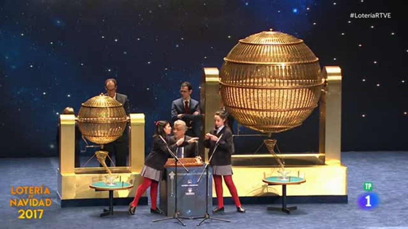 Lotería de Navidad 2017: 13.378, el primer cuarto premio