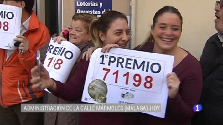  - El gordo 71198 en Málaga