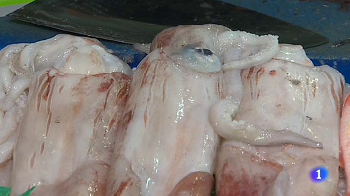 Telediario 1 - El pescado y el marisco no faltan en los hogares asturianos