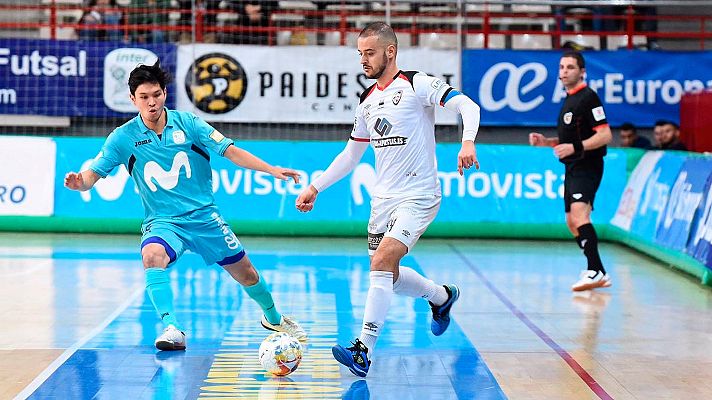  - LNFS. Jornada 17. Movistar Inter 6-1 Santiago Futsal. Resumen