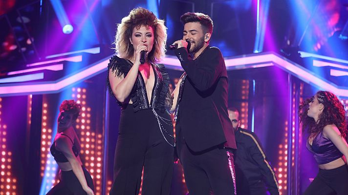 OT 2017 - Gisela y Agoney cantan "Somebody else's guy"