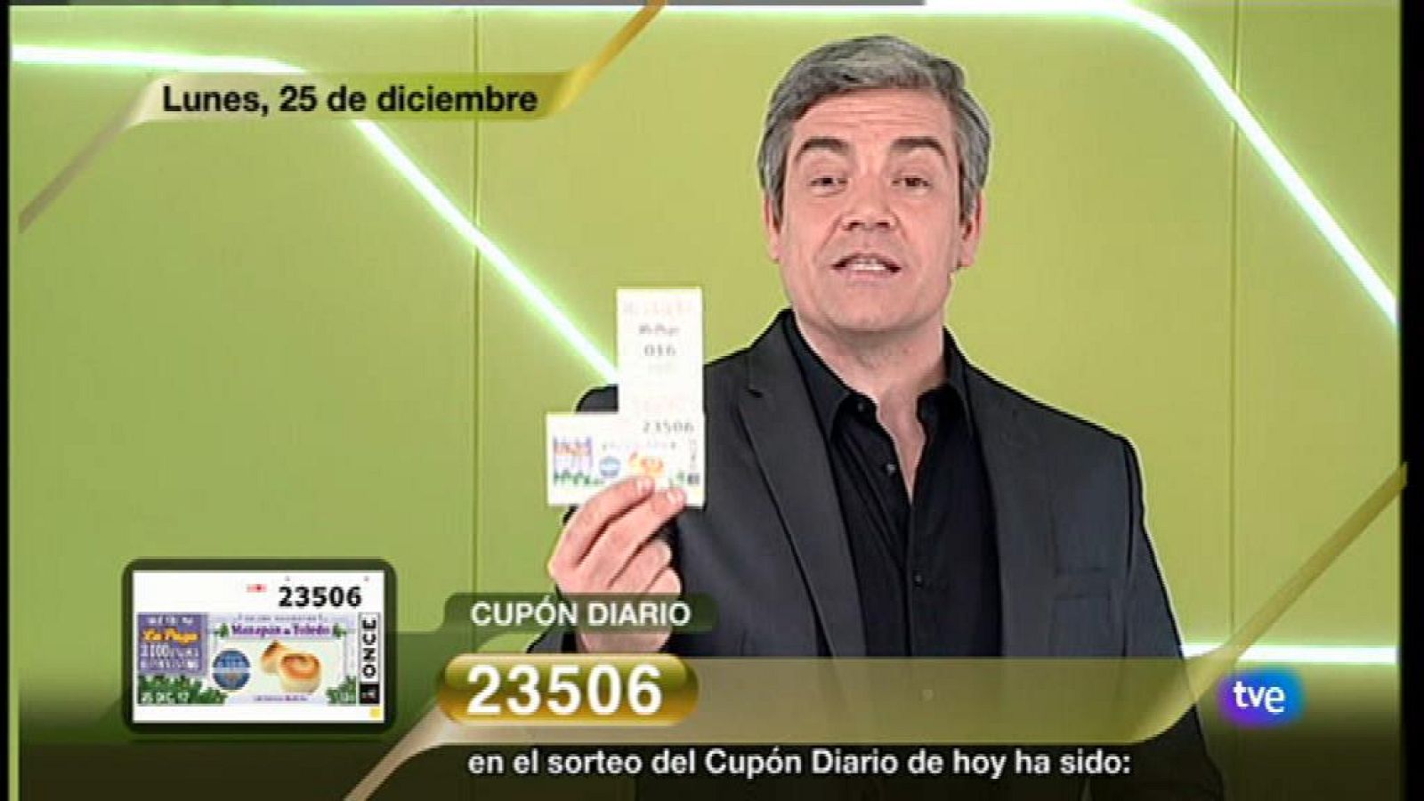 Sorteo ONCE - 25/12/17 - ver ahora