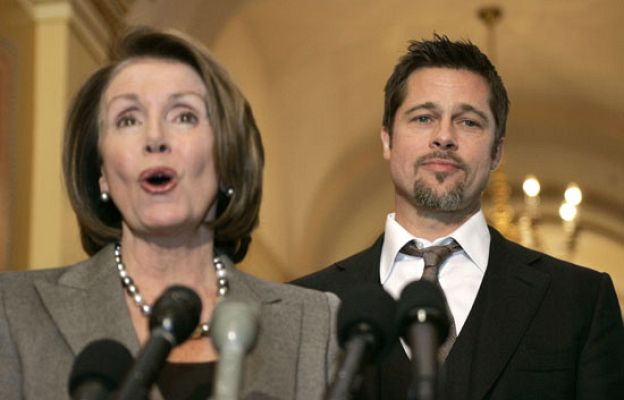  - Brad Pitt visita el Capitolio