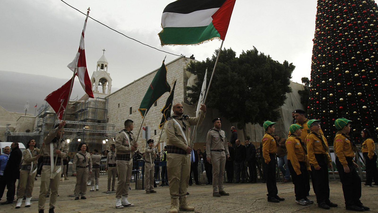 El turismo navideño en Belén desciende tras la decisión de Trump de mover la embajada a Jerusalén