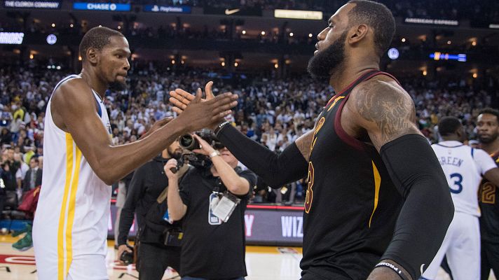 Telediario 1 - Durant gana a LeBron por Navidad