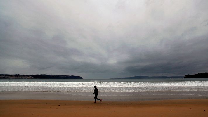 El tiempo - Precipitaciones localmente fuertes y persistentes en el oeste de Galicia