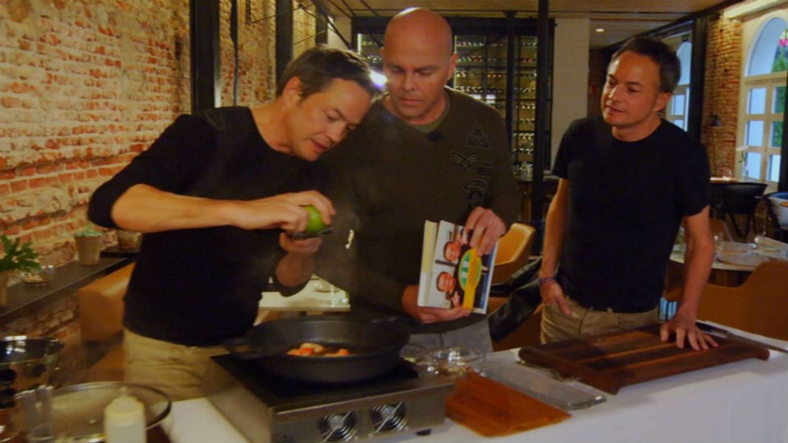 Gambas al ajillo ¡con sello Torres!