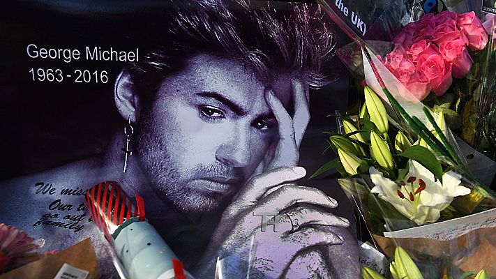 Telediario 1 - Primer aniversario de la muerte de George Michael