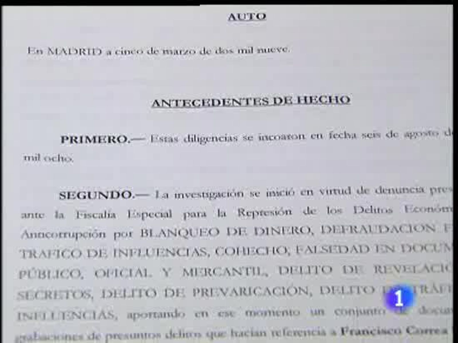 Garzón ha elevado parte de la causa al Tribunal Superior de Madrid | Ver